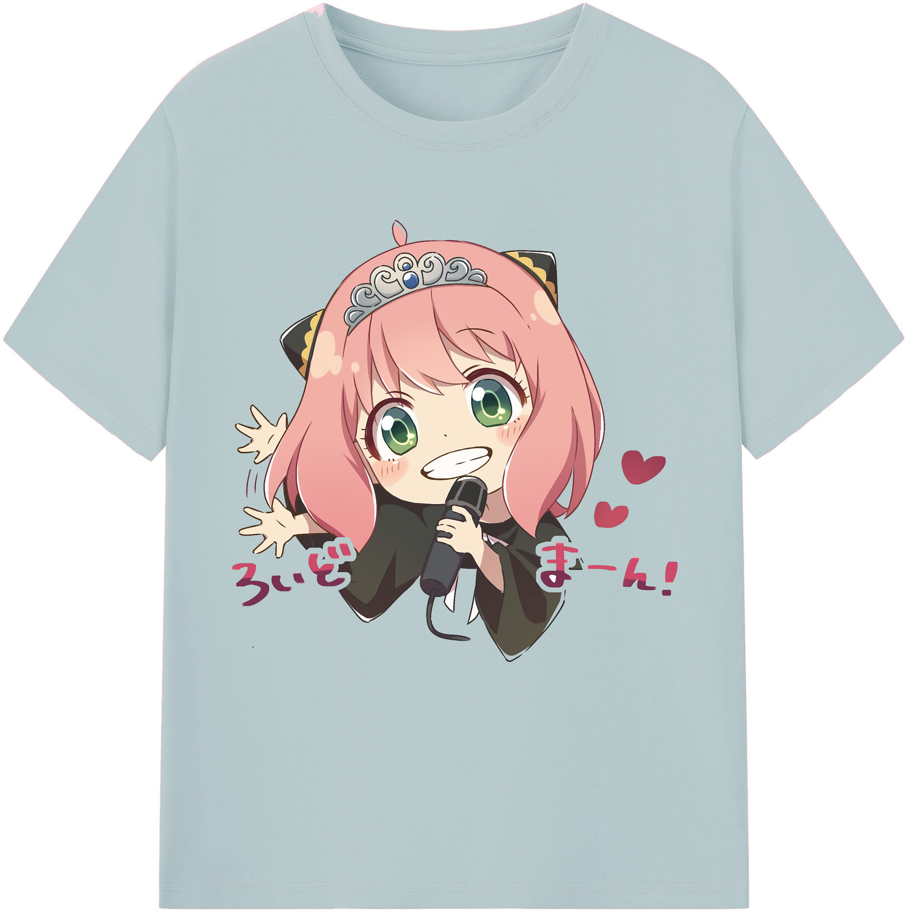 （画像用） SPY×FAMILY间谍家家酒 綿100％半袖Tシャツ（フロントプリント）